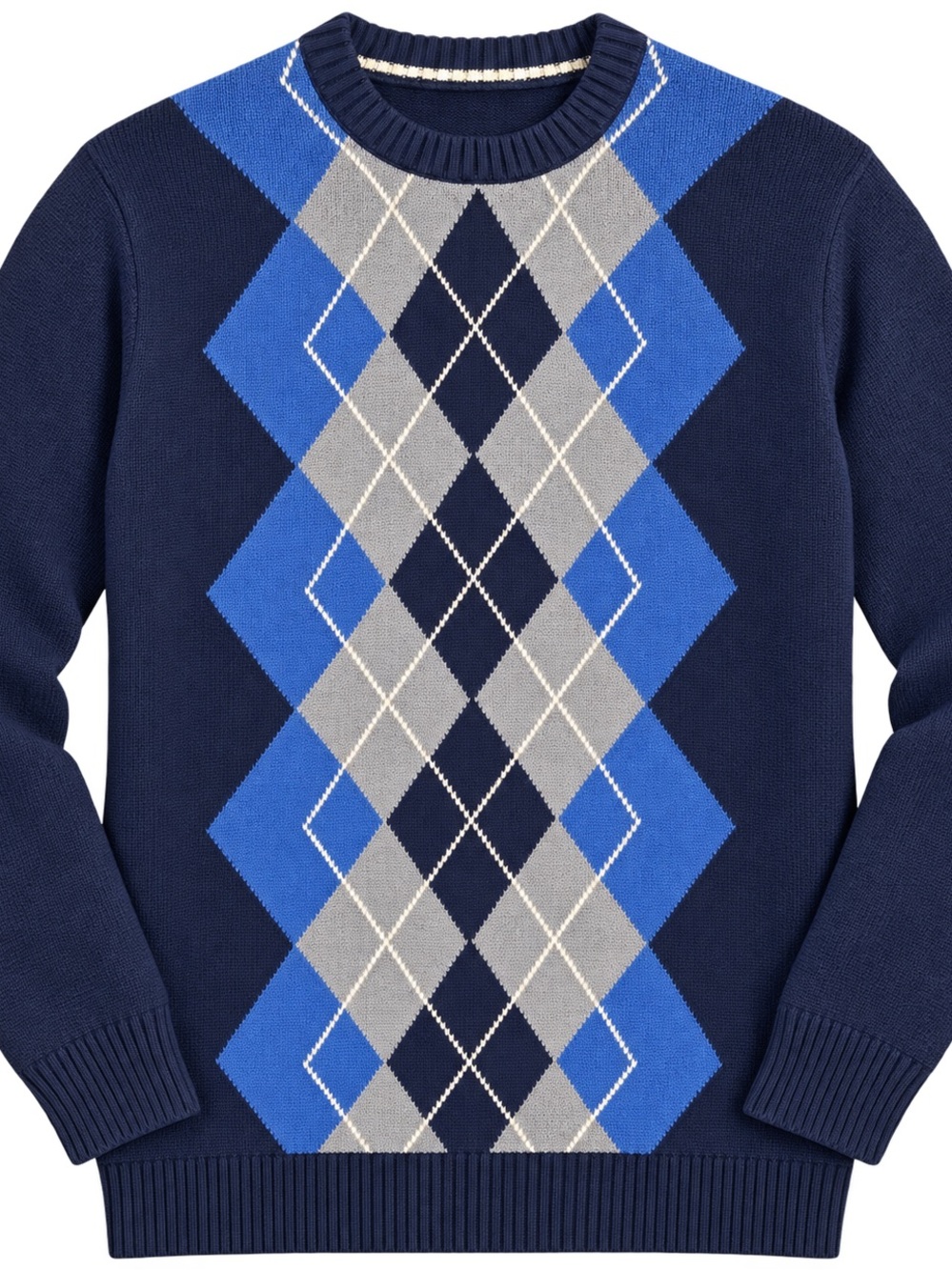 David Taylor Collection Men's Xl Sweater Crewneck Knit Pullover Classic